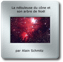 L'image du mois de février 2009 - La nébuleuse du cône et son arbre de Noël par Alain Schmitz