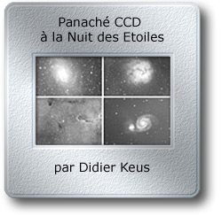 L'image du mois d'août 2007 - Panaché CCD à la Nuit des Etoiles par Didier Keus
