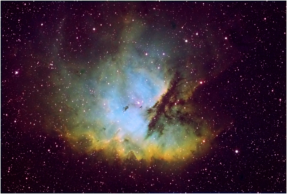 L'image du mois d'octobre 2006 - NGC 281-Pacman Nebula par Didier Keus