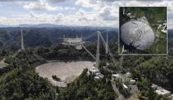 Arecibo, l'oreille de l'espace cassée