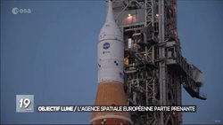 Objectif Lune / l'agence spatiale européenne partie prenante