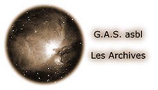 ARCHIVES DU GAS