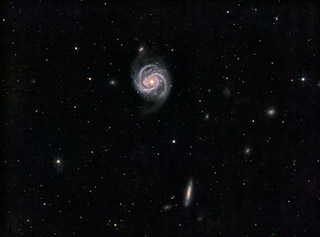 Image du mois de juin 2026 | Messier 100 et NGC 4312 par Richard Hendrick
