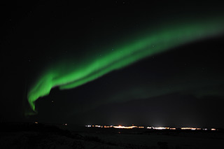 Image du mois de novembre 2025 |  Aurores boréales en Islande par Michel Legein