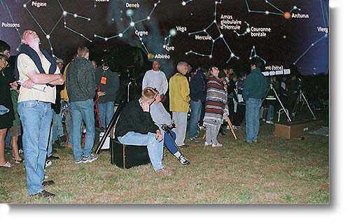 La nuit des Etoiles  Filantes sur les hauteurs de Spa