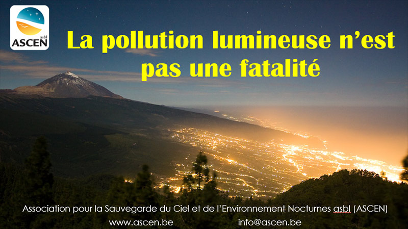 La pollution lumineuse n'est pas une fatalité
