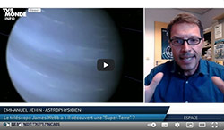 Le télescope James Webb a-t-il découvert une 'Super-Terre' ?