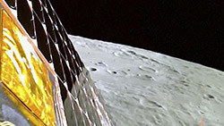 L'inde se pose près du pole sud de la Lune